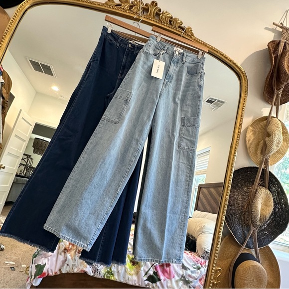 FRAME GENOA HIGH RISE BAGGY POCKET JEAN - Picture 7 of 8